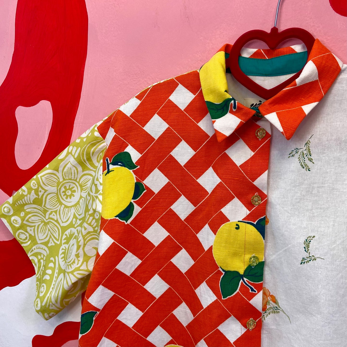 'Lemon Bites' Button-Up
