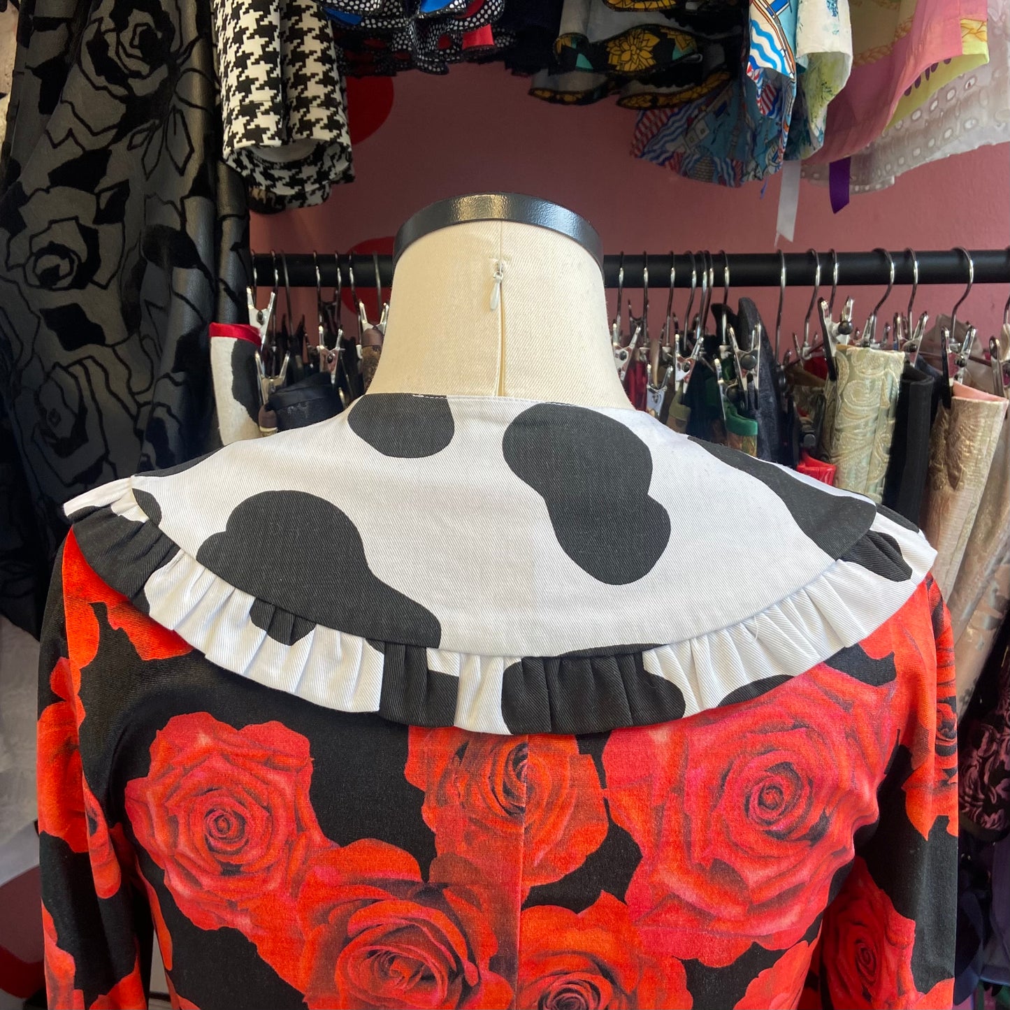 Cow Print Collar