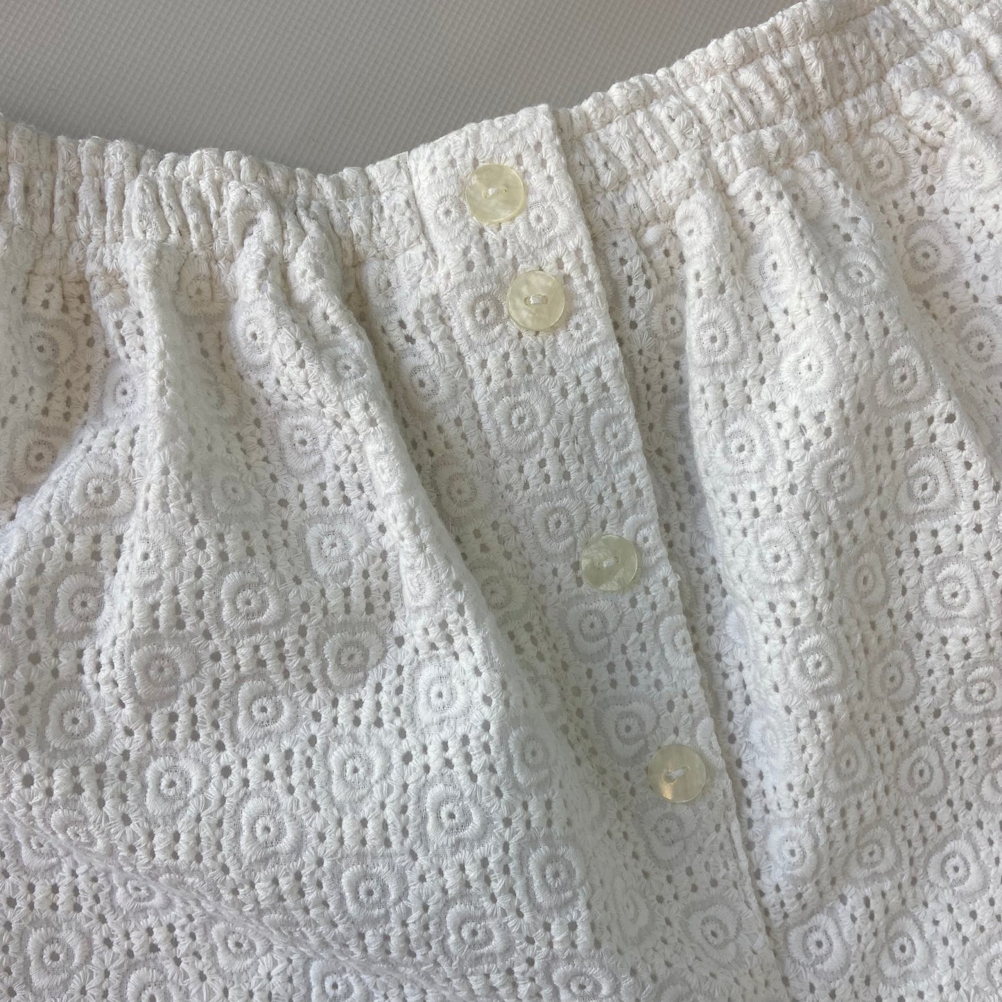Rosy White Boxer Shorts