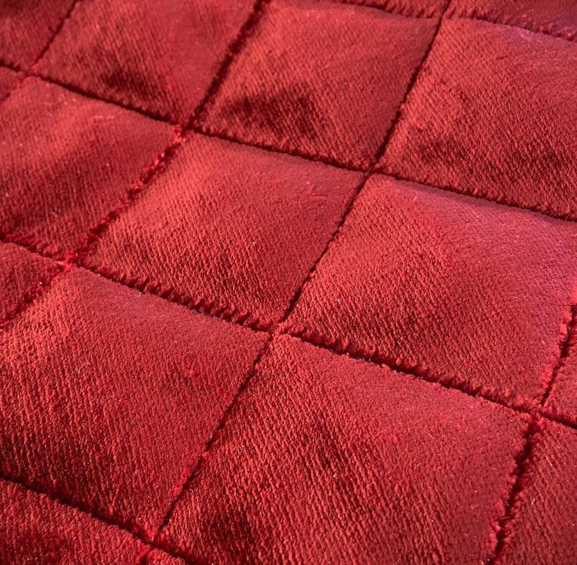Red / Green Velvet Pouch