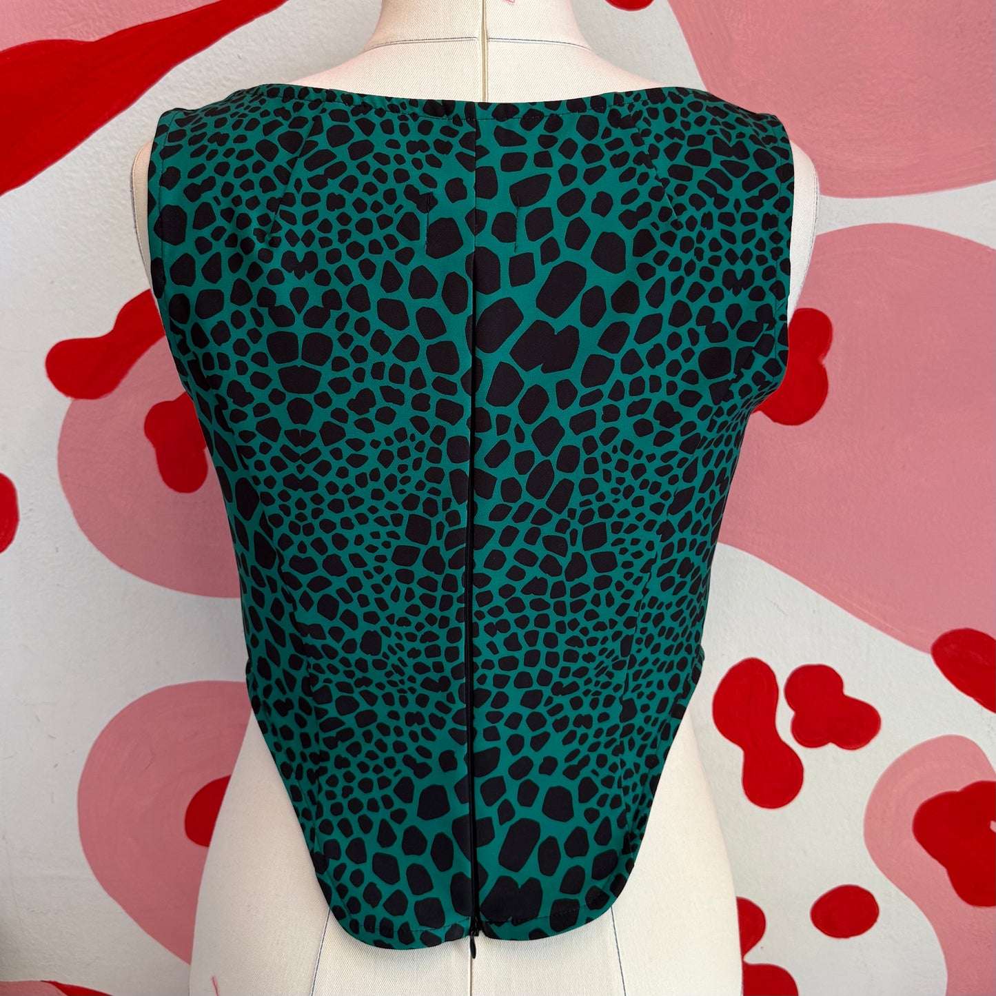 Green Zebra Star Top