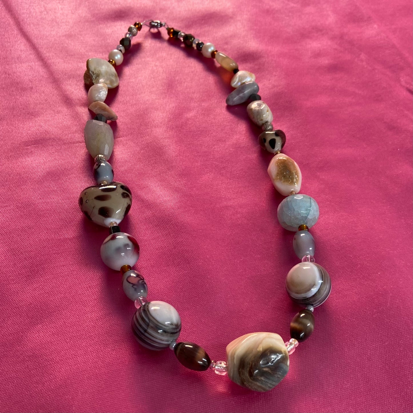 "Earthy" Murano Necklace