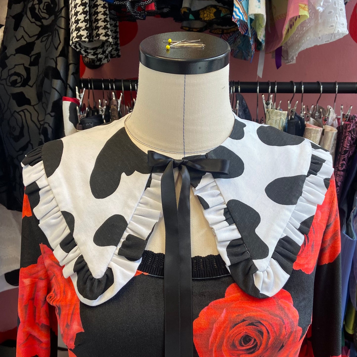Cow Print Collar