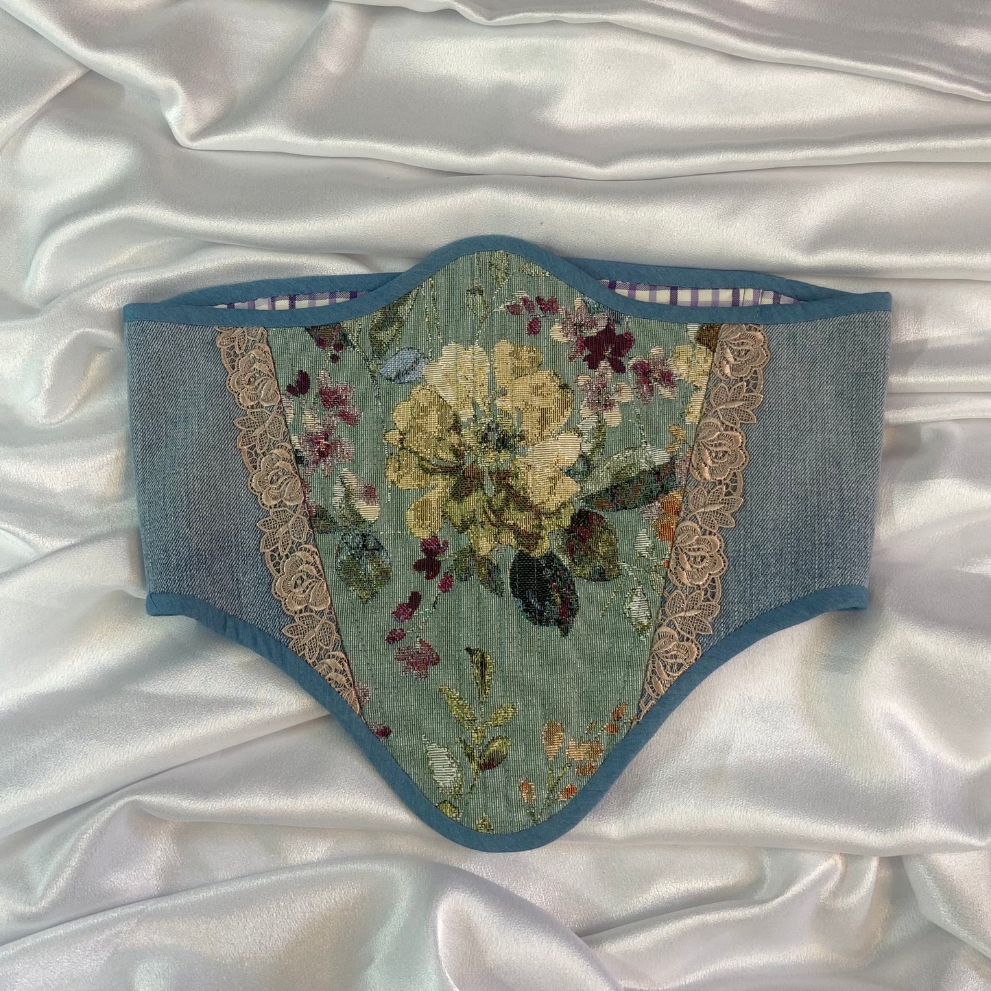 Flower Laced Corset