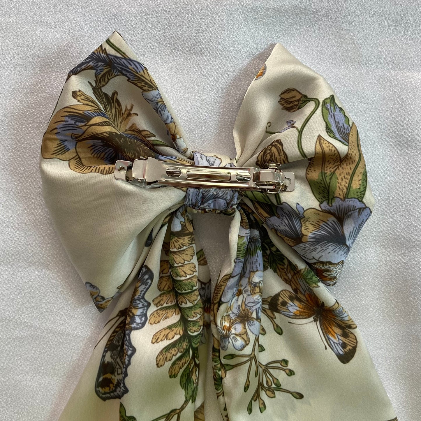 Butterflies Satin Bow
