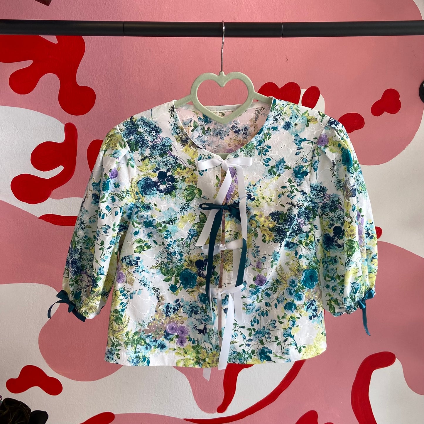 "Garden Walk" Bow Shirt
