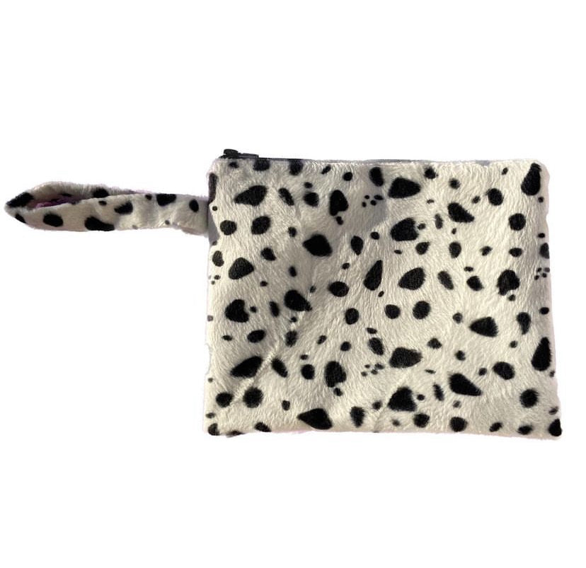 Dalmatian Fur Pouch