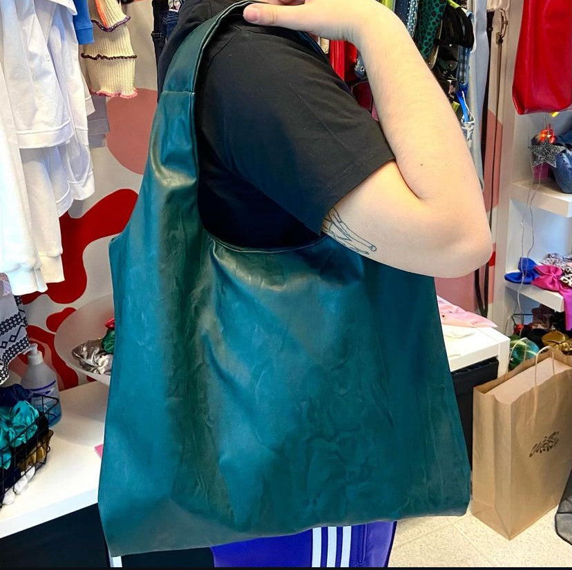 Green Leather Bag