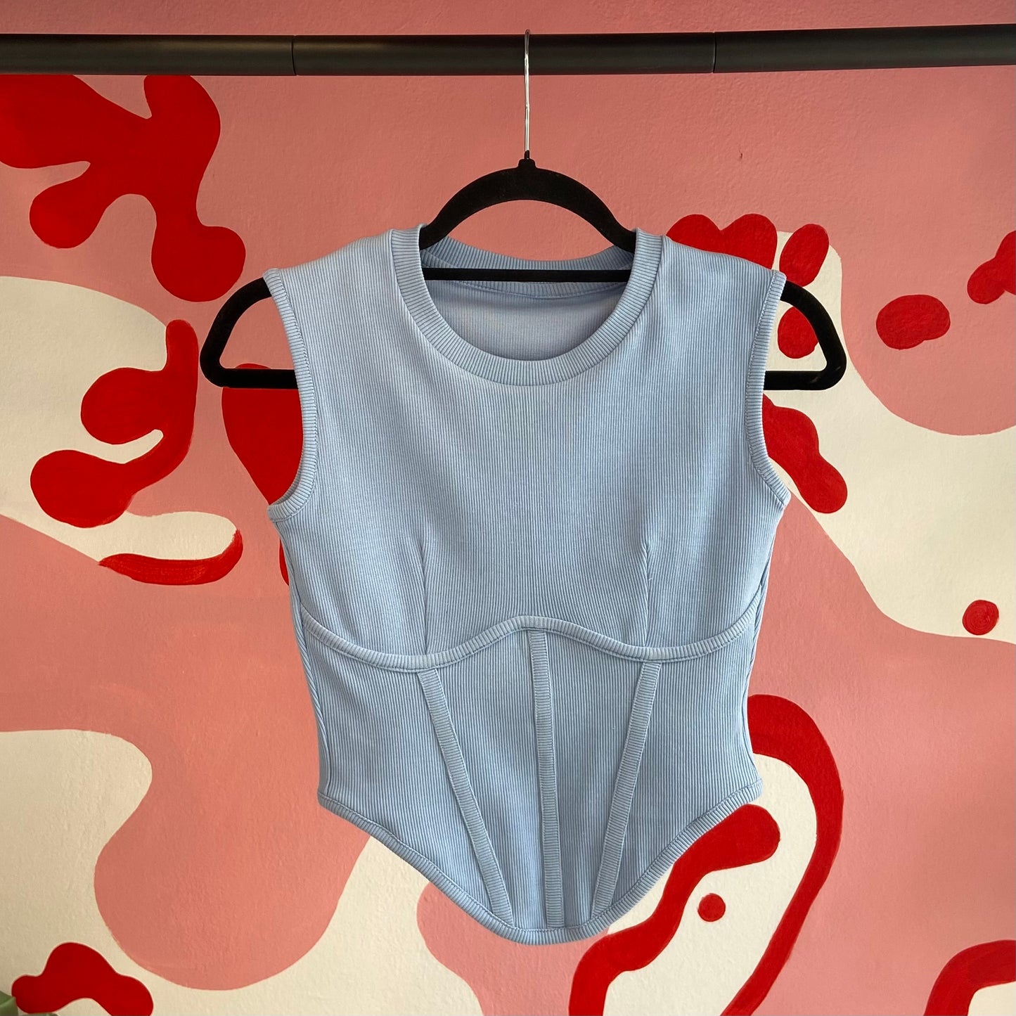 Sleevless Corset Top