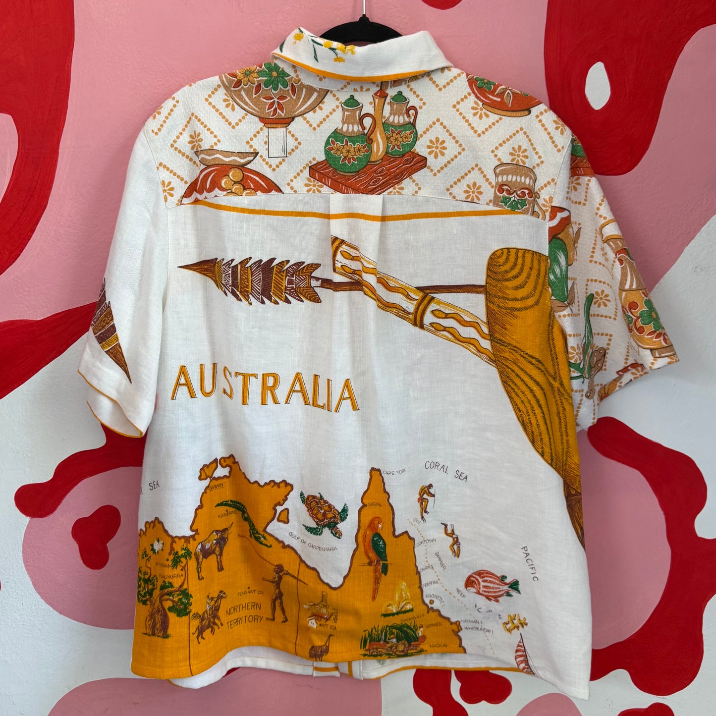 'Hold The Line' Button-Up