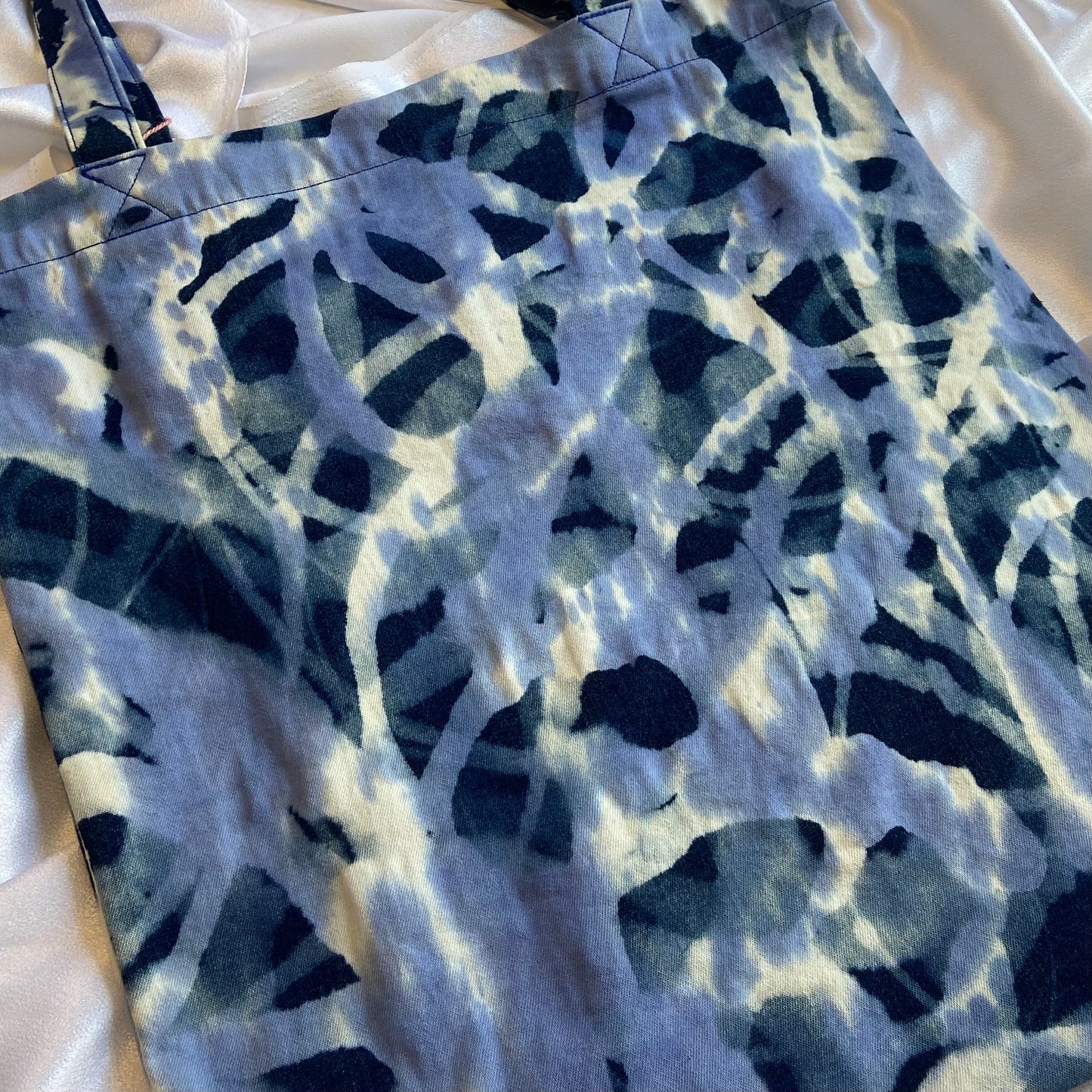 Bleached Jean Tote