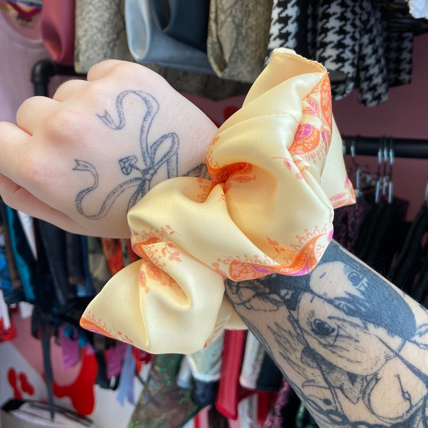 Boho Scrunchy