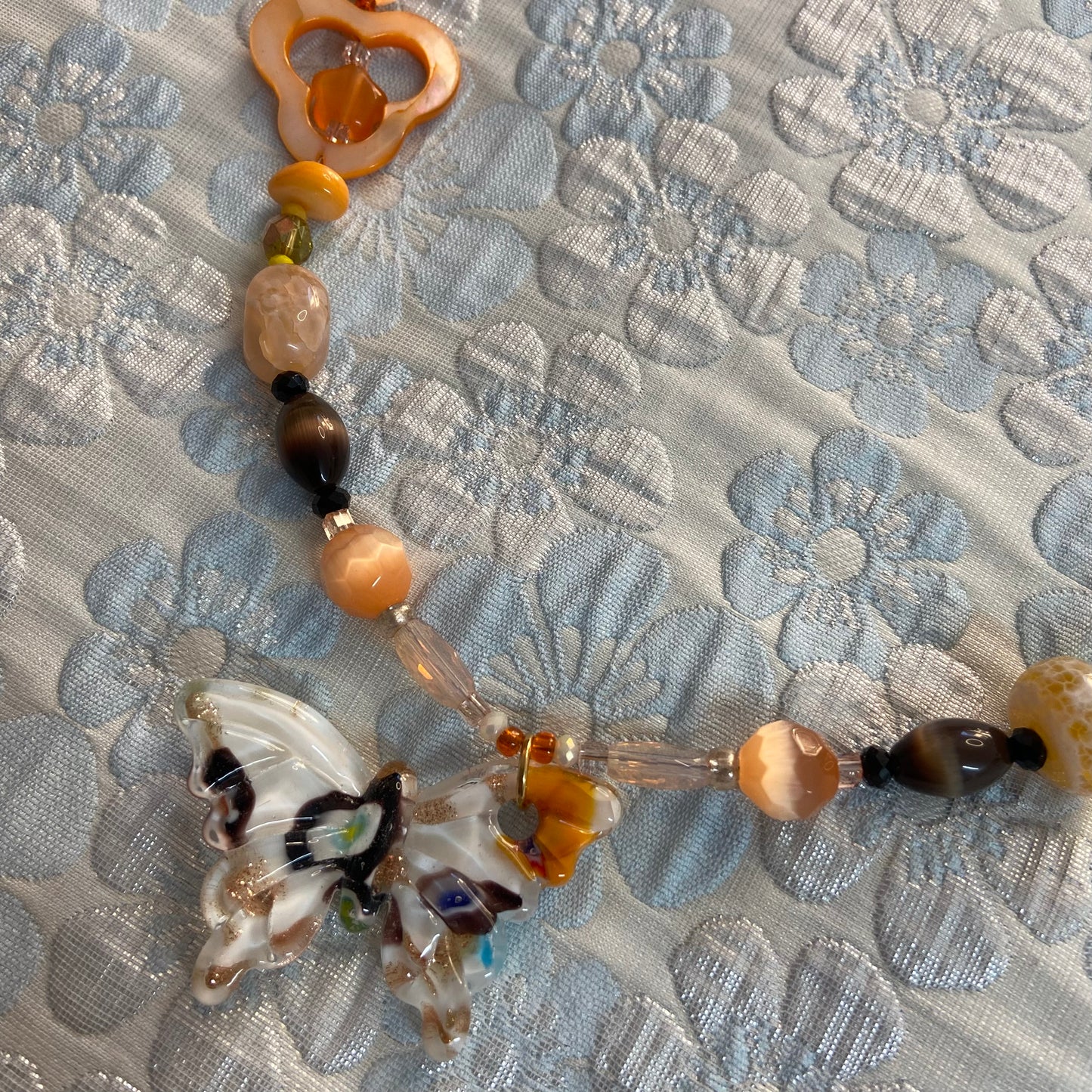 “White Butterfly” Necklace