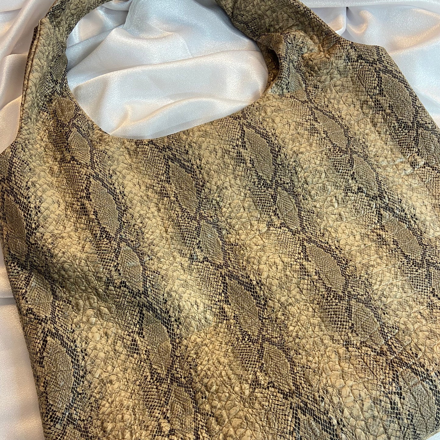 "Snake Skin" Leather Bag