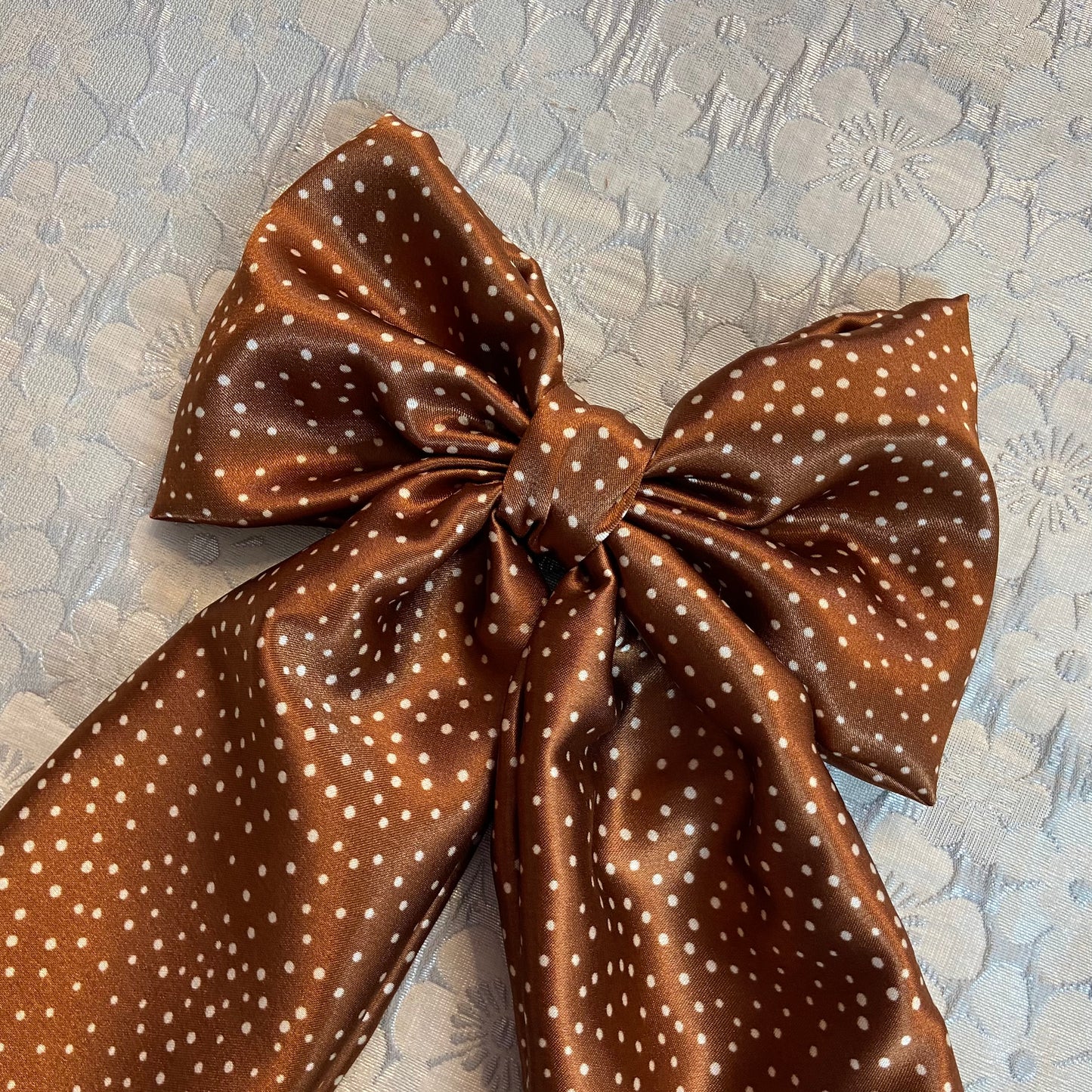 “Deer” Satin Bow