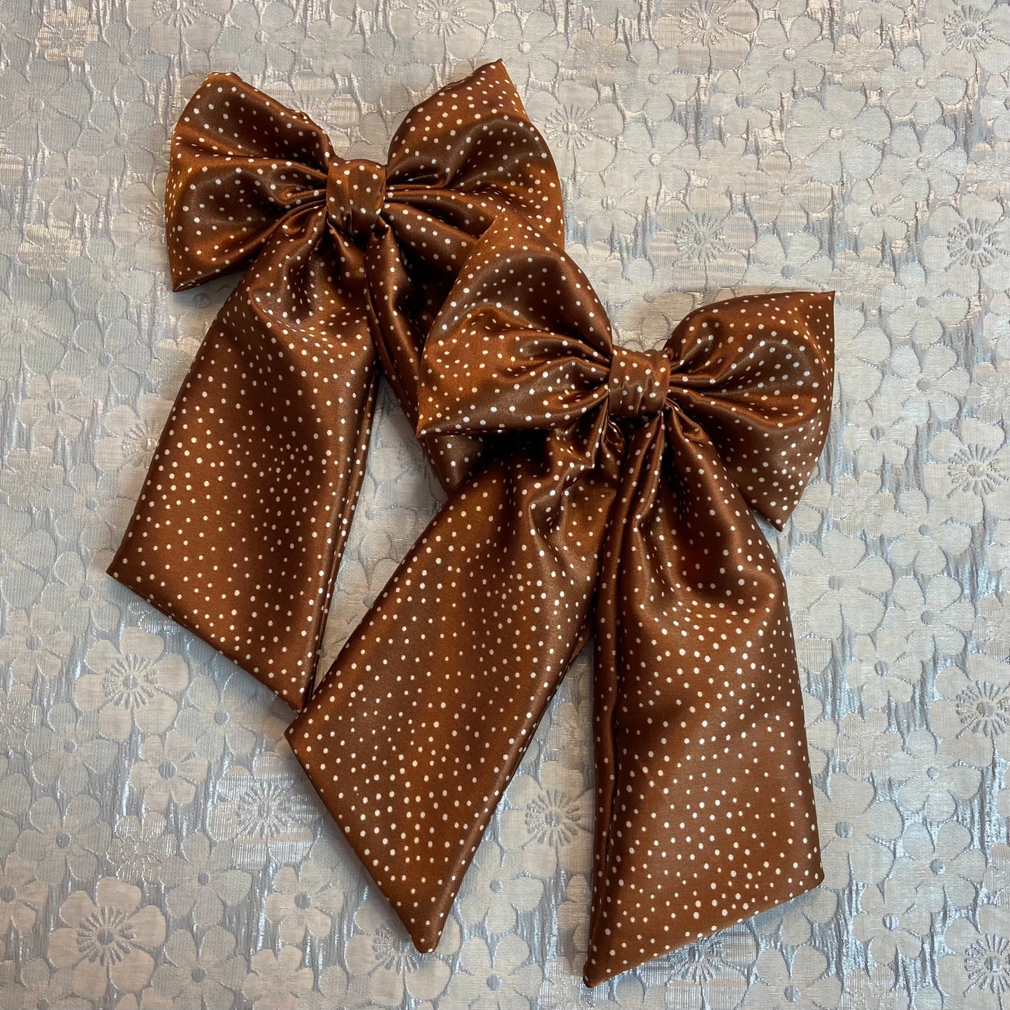 “Deer” Satin Bow