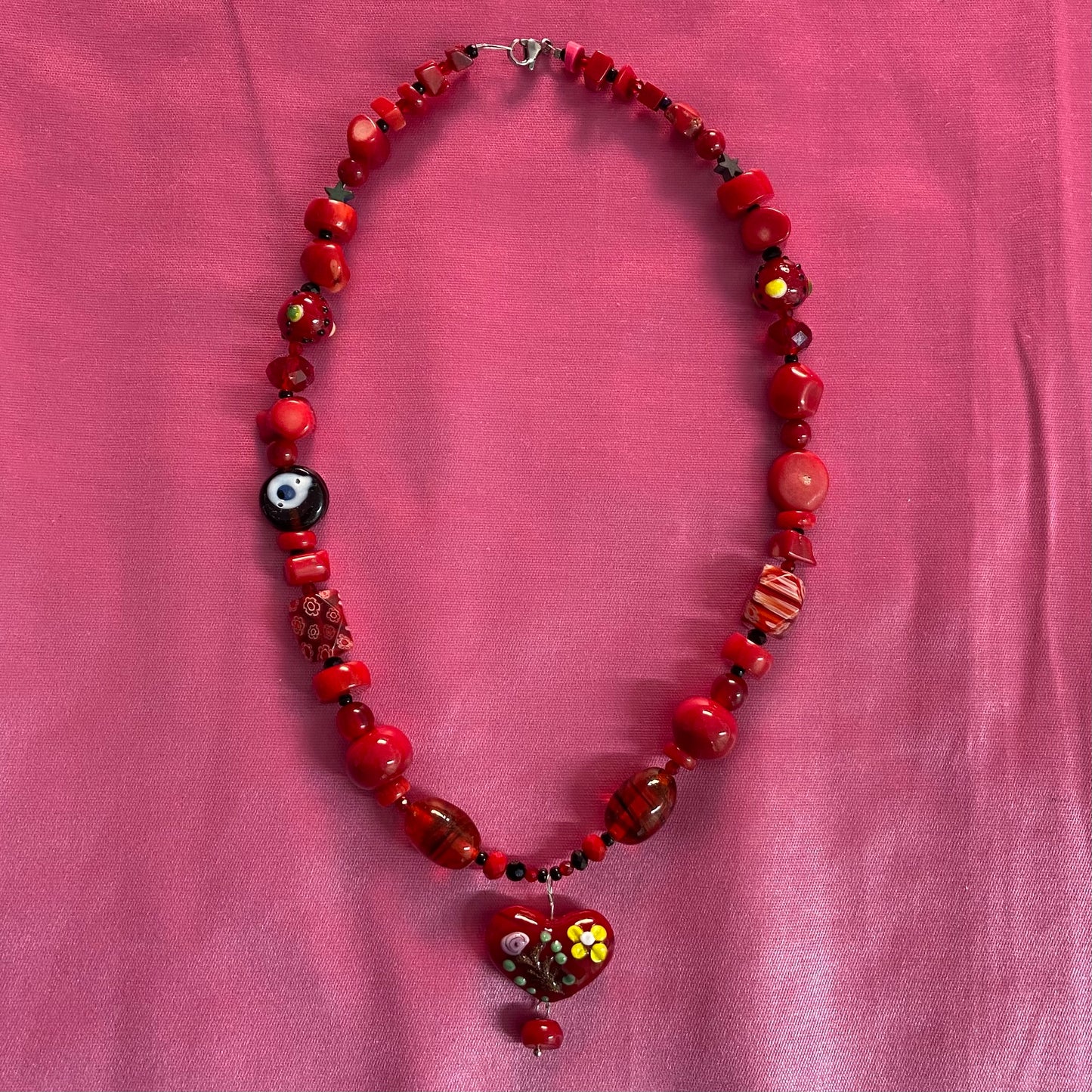 "Red Heart" Necklace