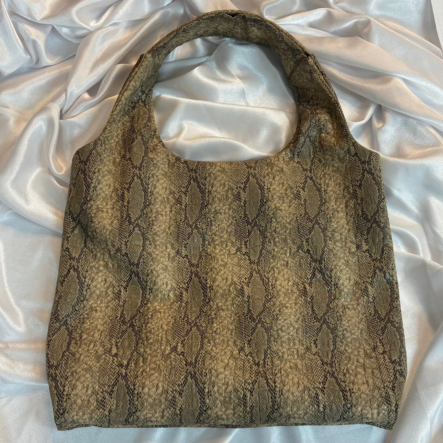 "Snake Skin" Leather Bag