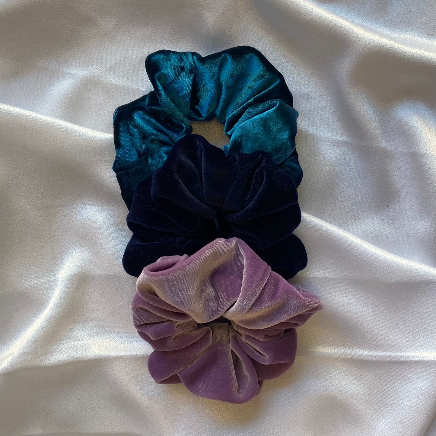 "Shiny" Scrunchies