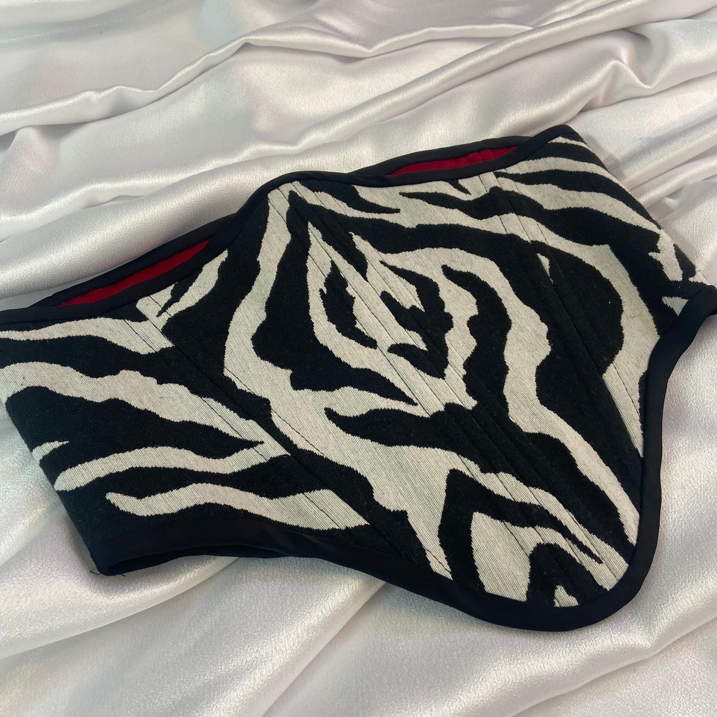 Zebra Corset