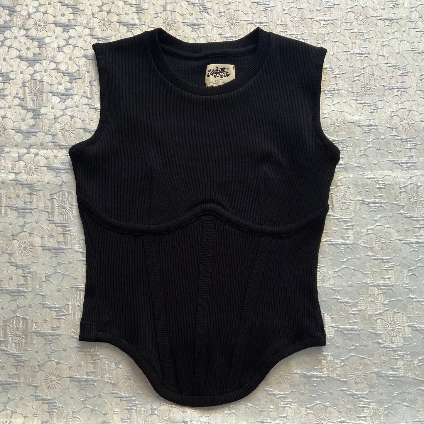 Sleeveless Corset Top