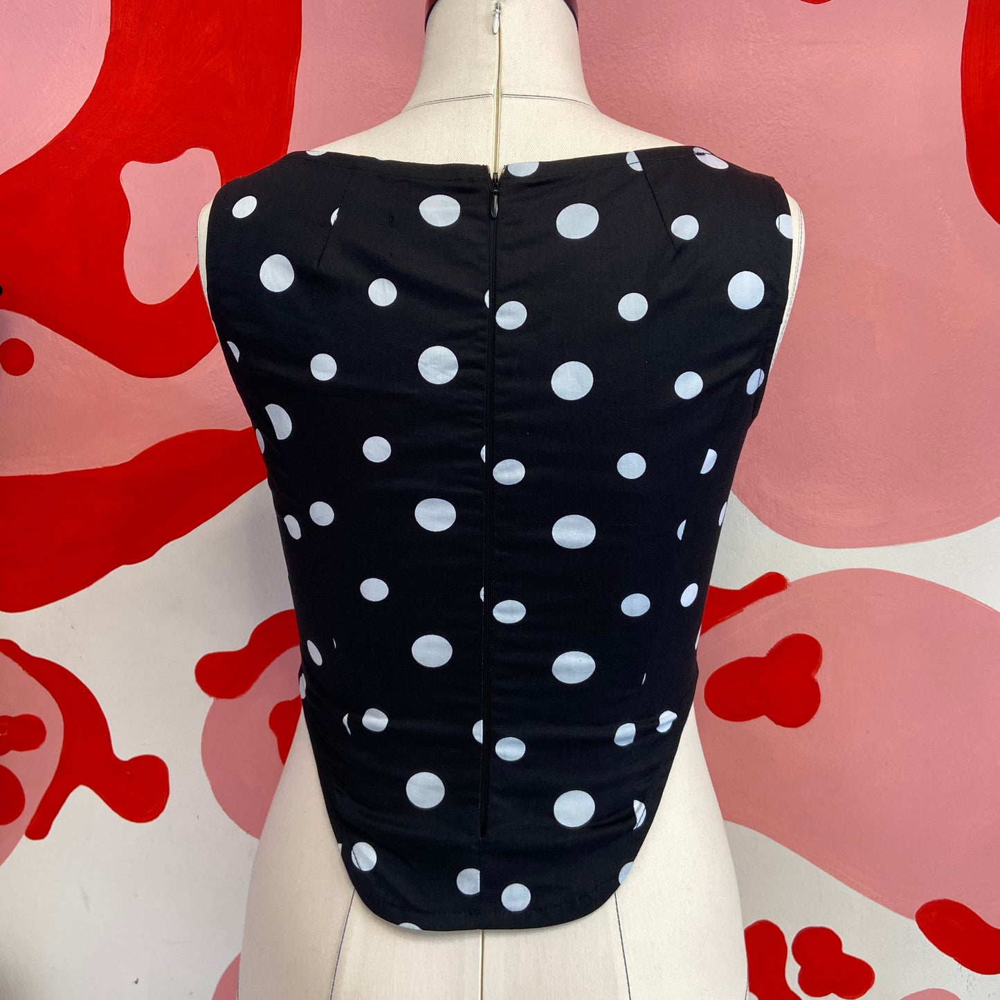 Polka Dot Star Top