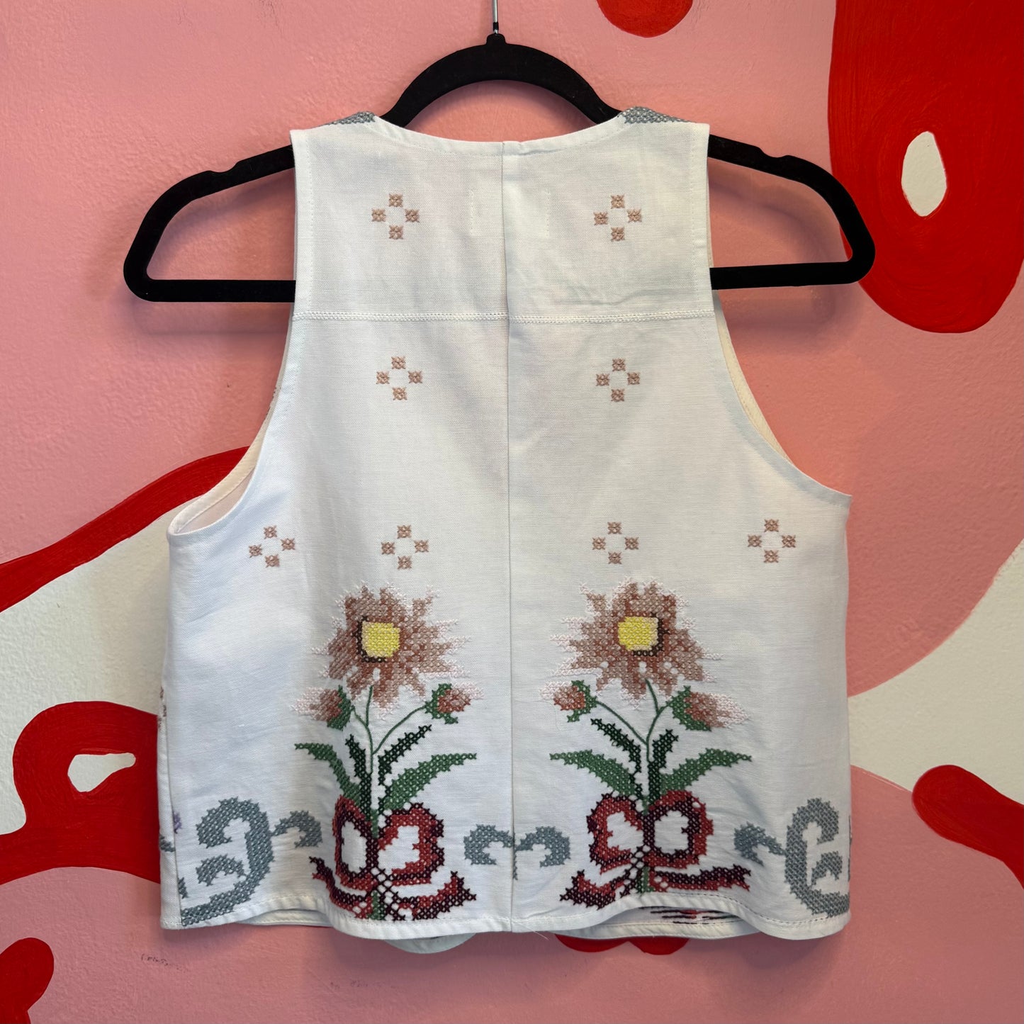 Flower Stitched Vest Vol.1
