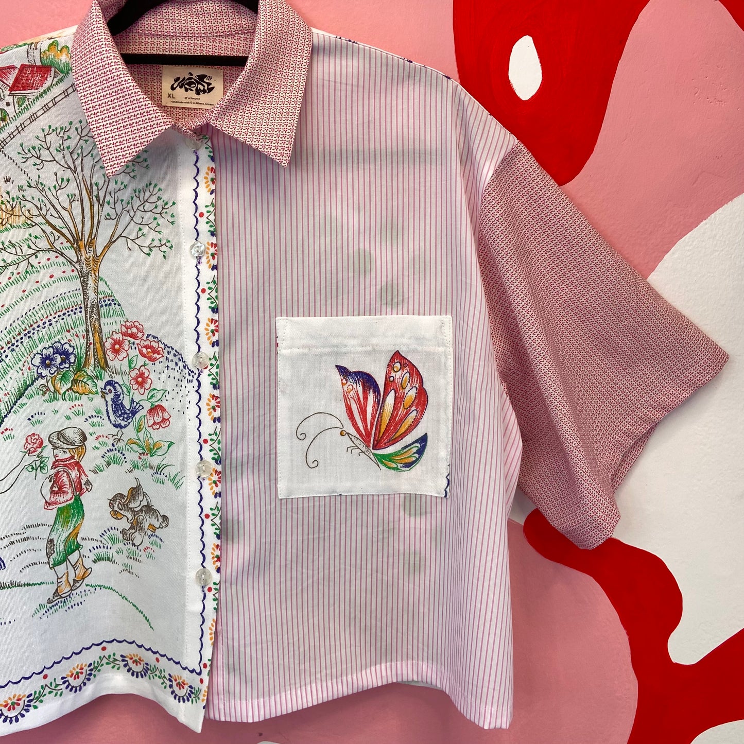 'Friendship Bracelets' Button-Up