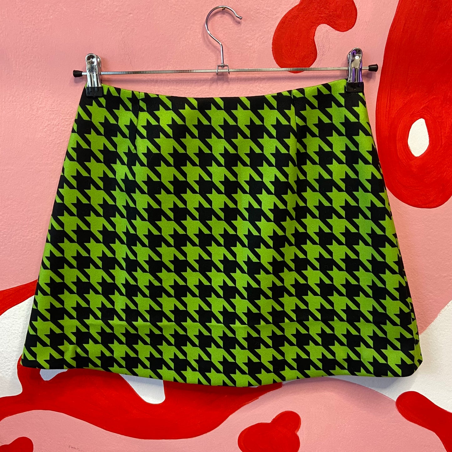 ‘Green Hollywood’ Mini Skirt