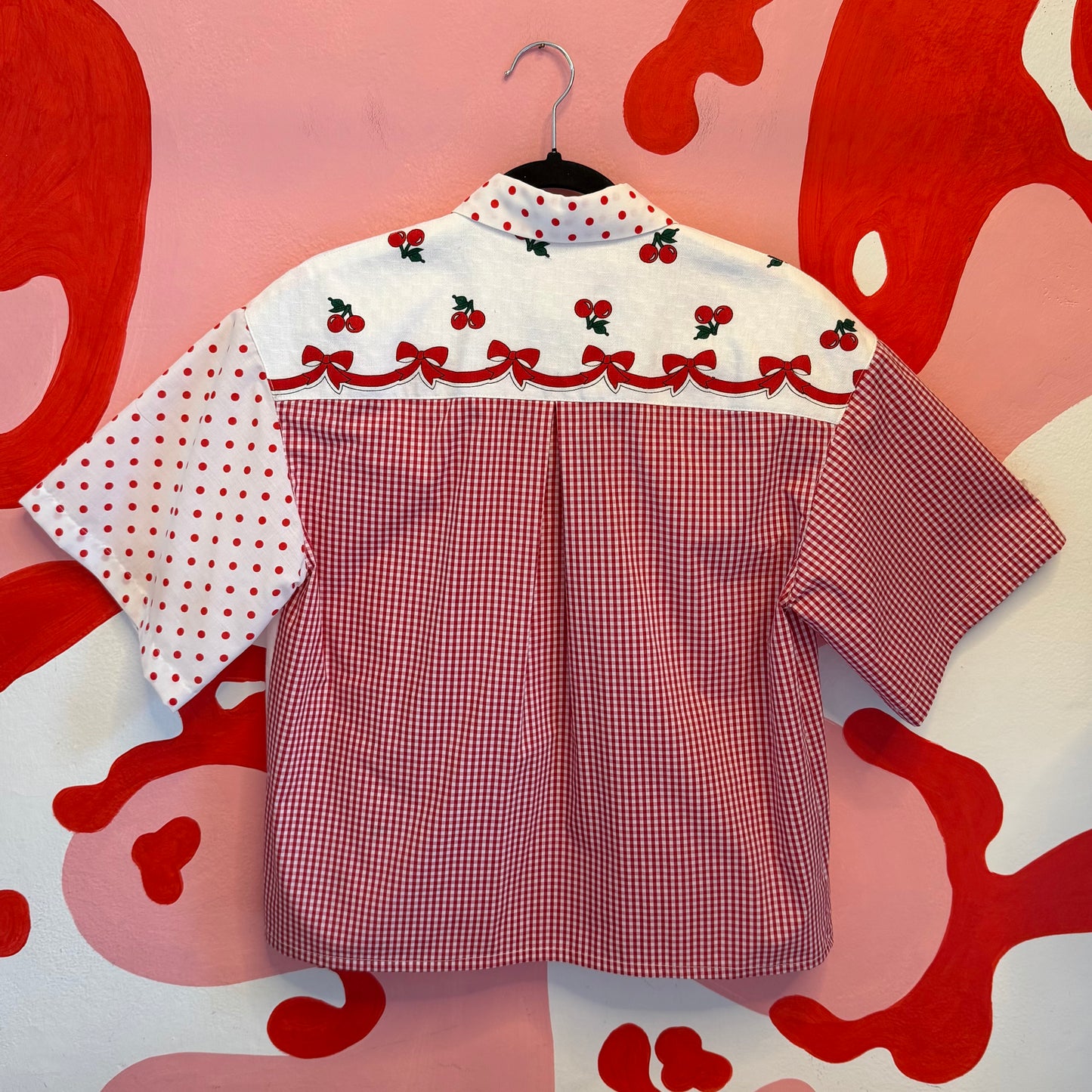 'Cherry - Cola' Button-Up