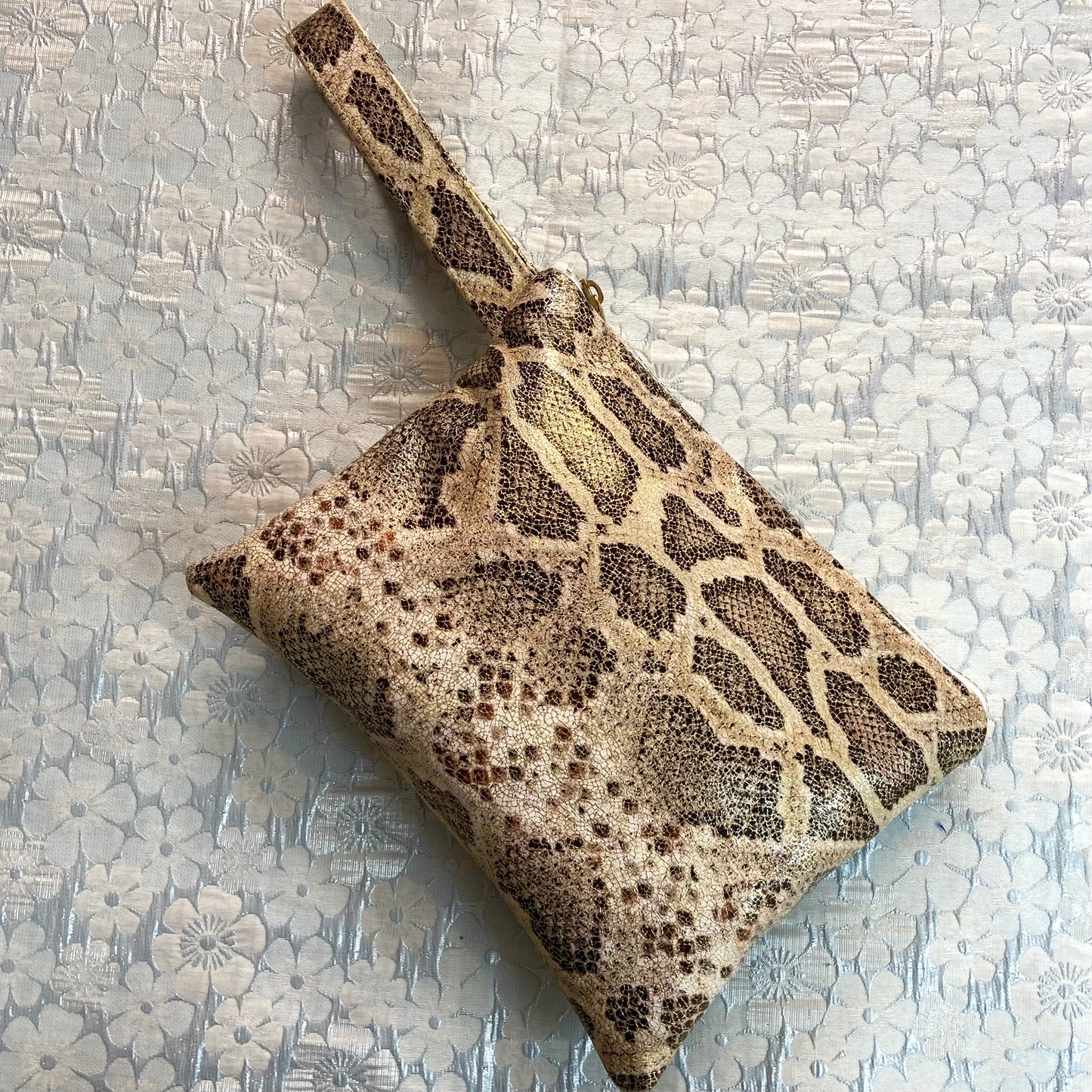 'Snake Skin' Pouch