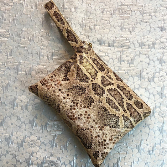 'Snake Skin' Pouch