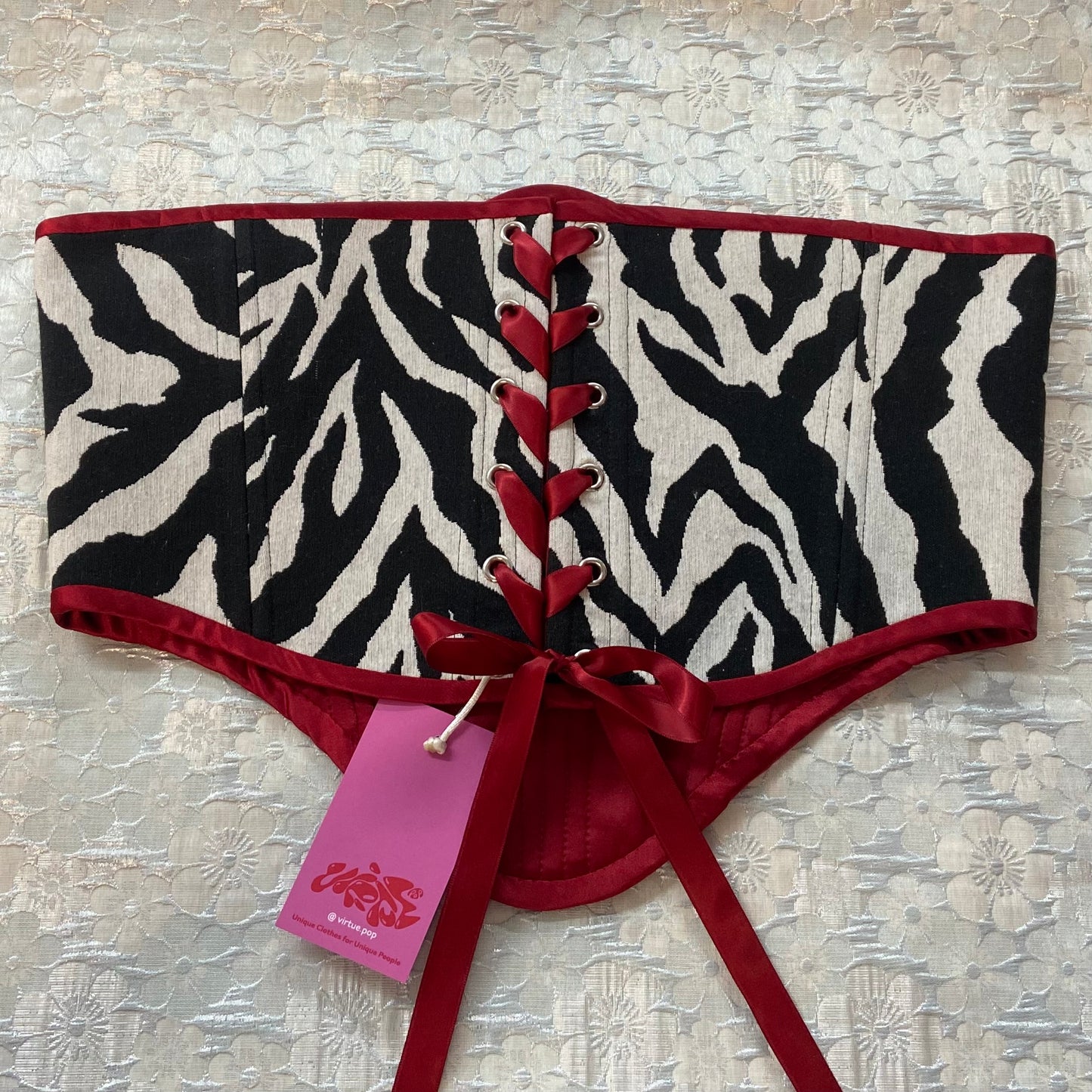 Zebra Corset - Holiday Gift!