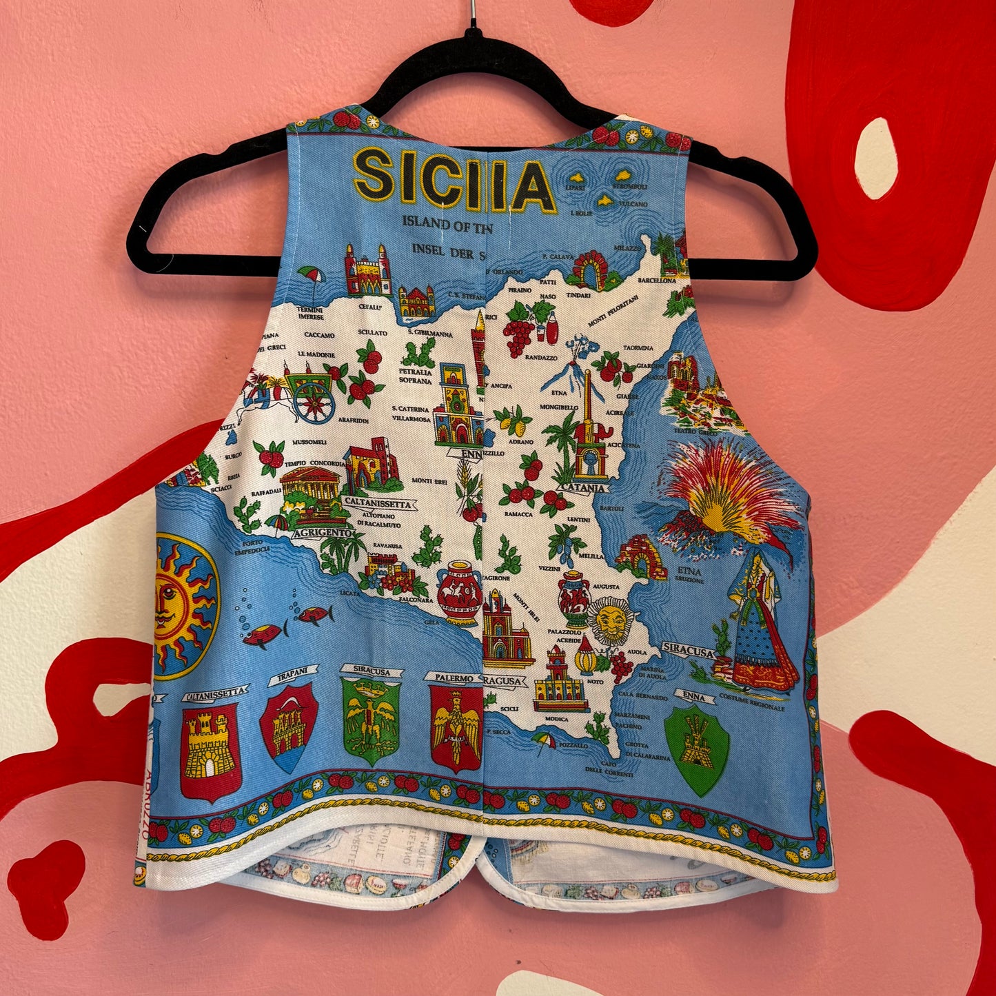 Sicilia Tea Towel Vest