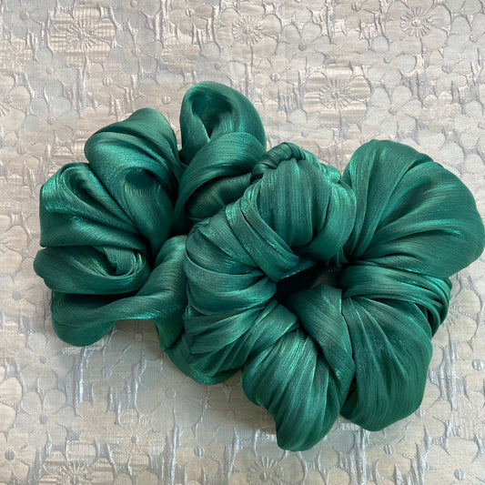 Cute Green Scrunchy