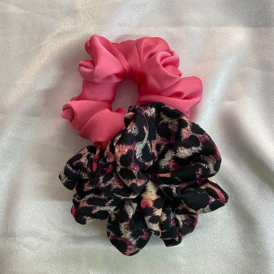 Electric Pinks Scrunchies