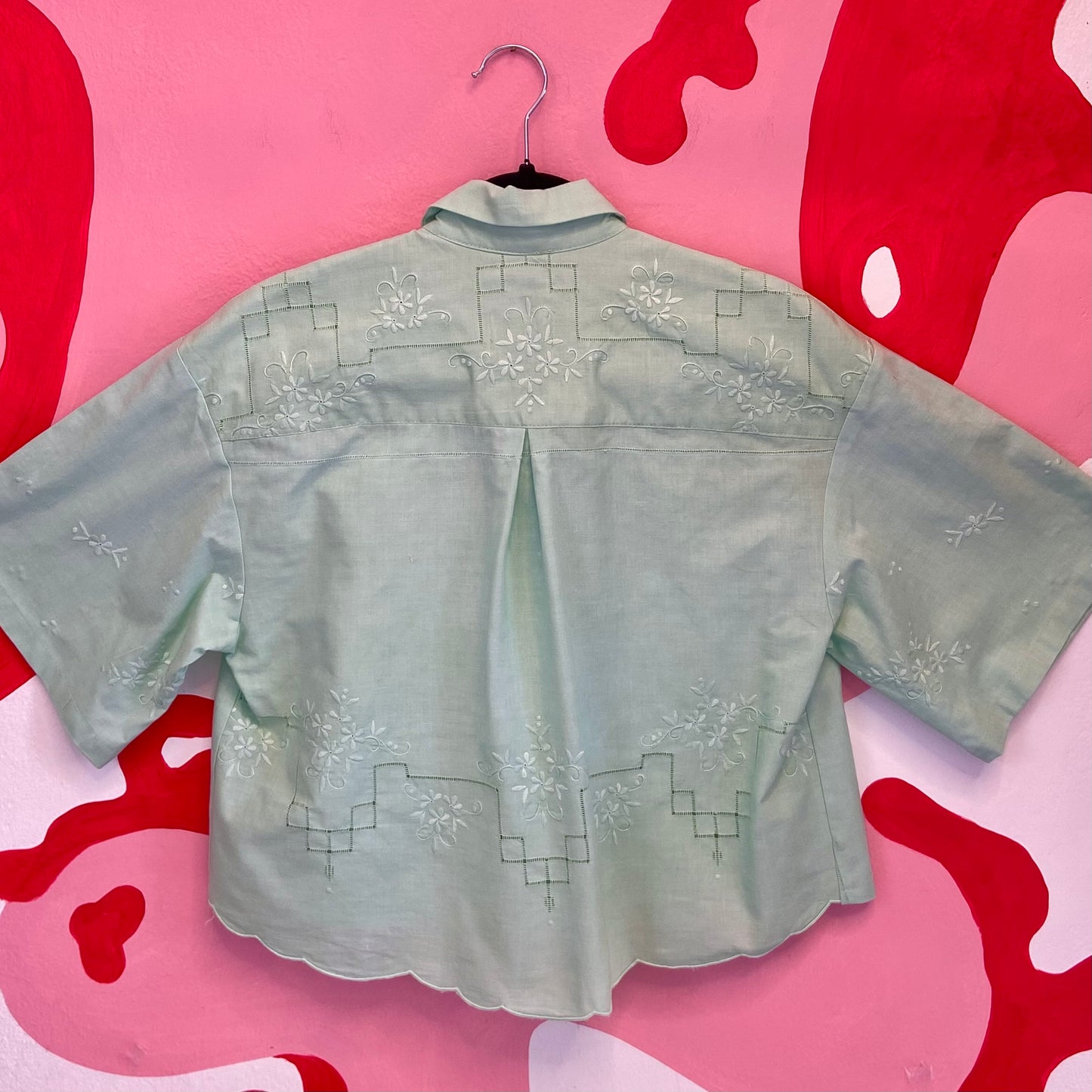 'Pistachio Ice Cream' Button-Up