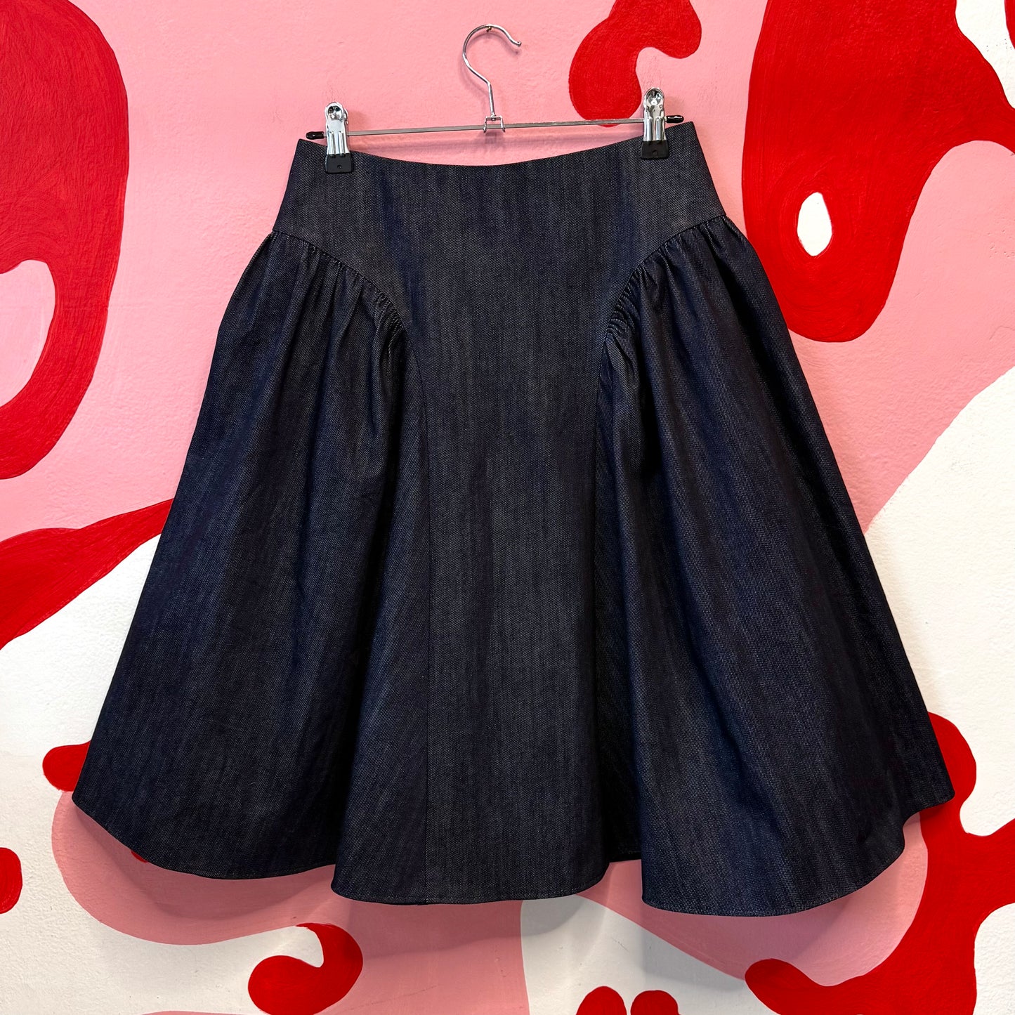 Denim Short Skirt