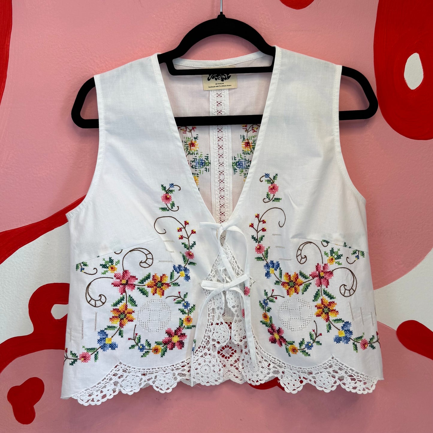 Flower Stitched Vest Vol.6
