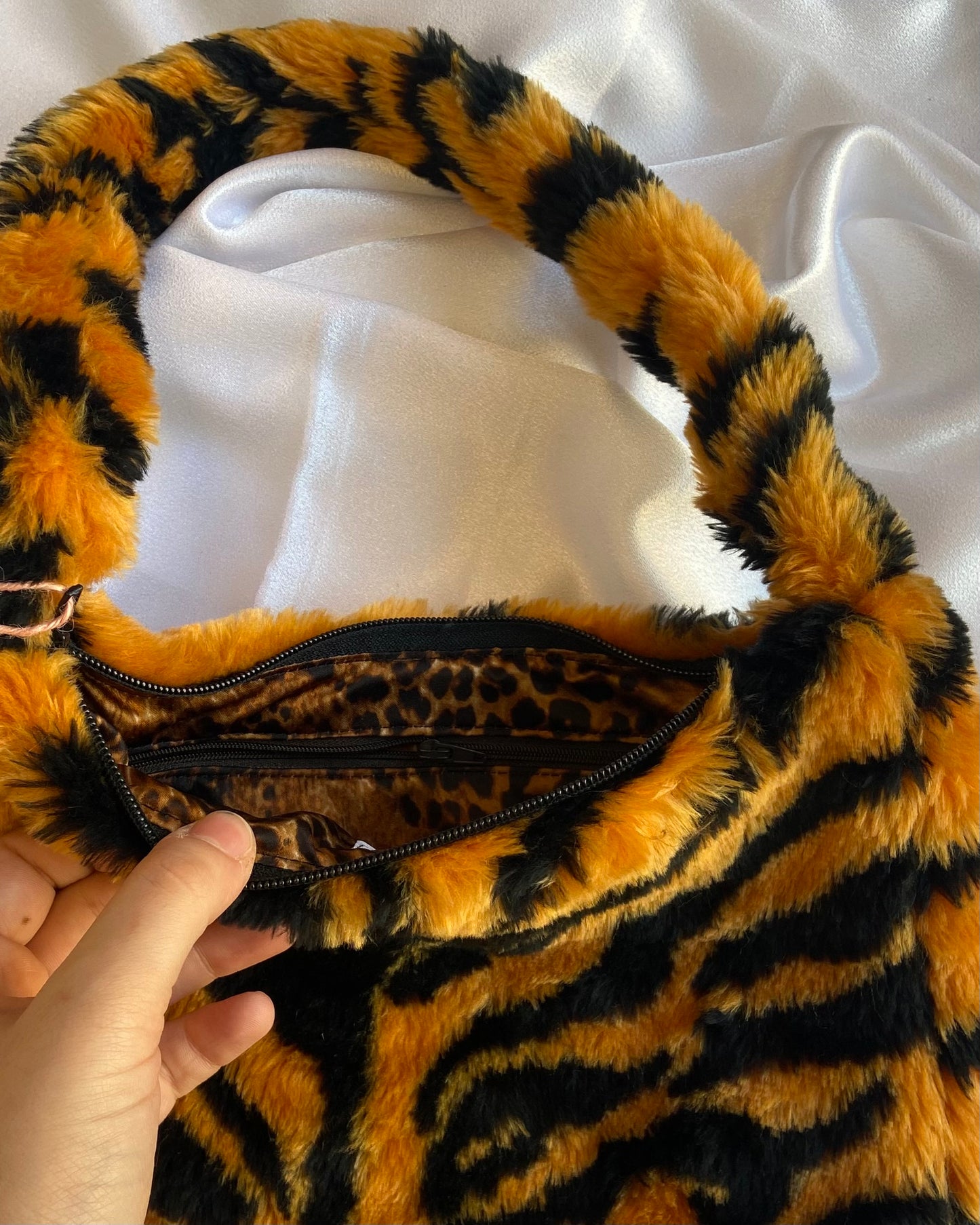 Tiger Fur Bag