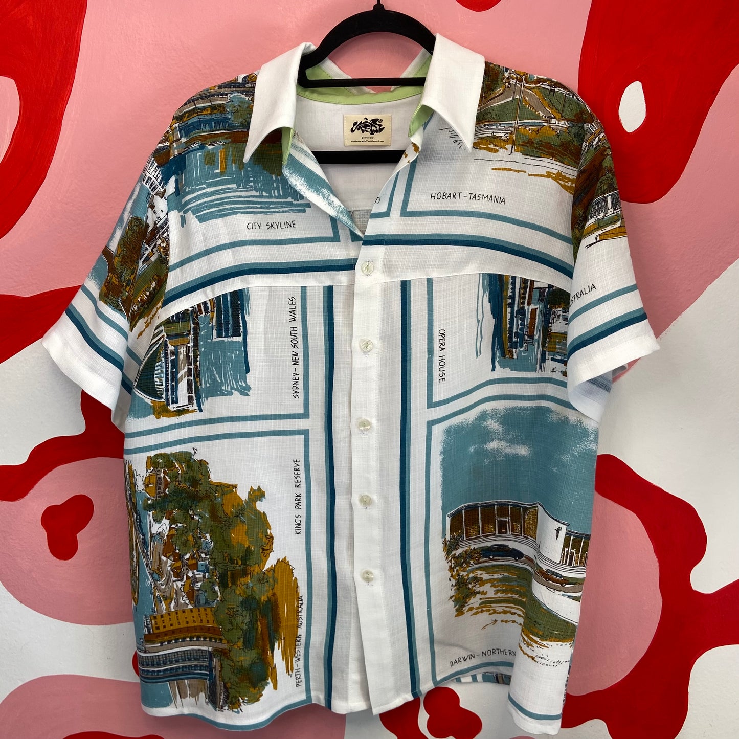 “Australia” Button-Up