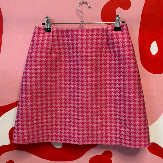 Pop of Pink Mini Skirt