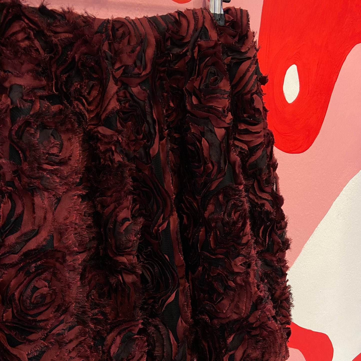 ‘Deep Flower Dream’ Mini Skirt