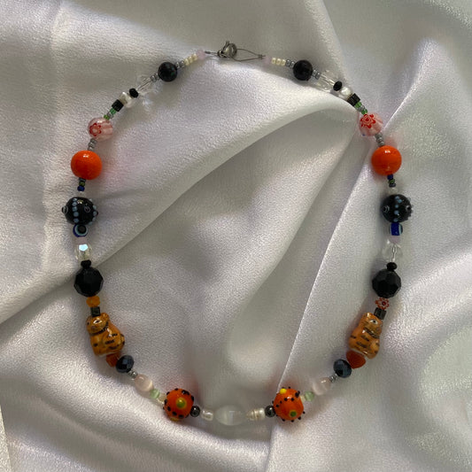 “Orange Cat” Necklace
