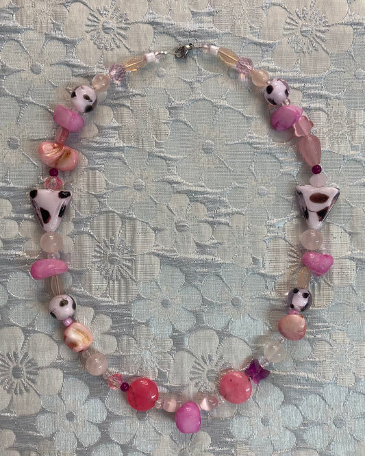 “Pink Wave” Necklace
