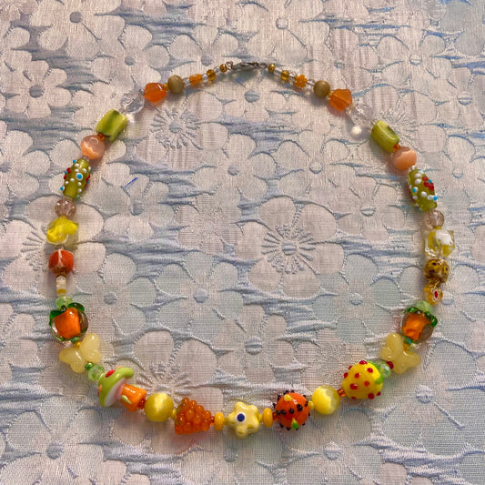 “Yellow Fields” Necklace