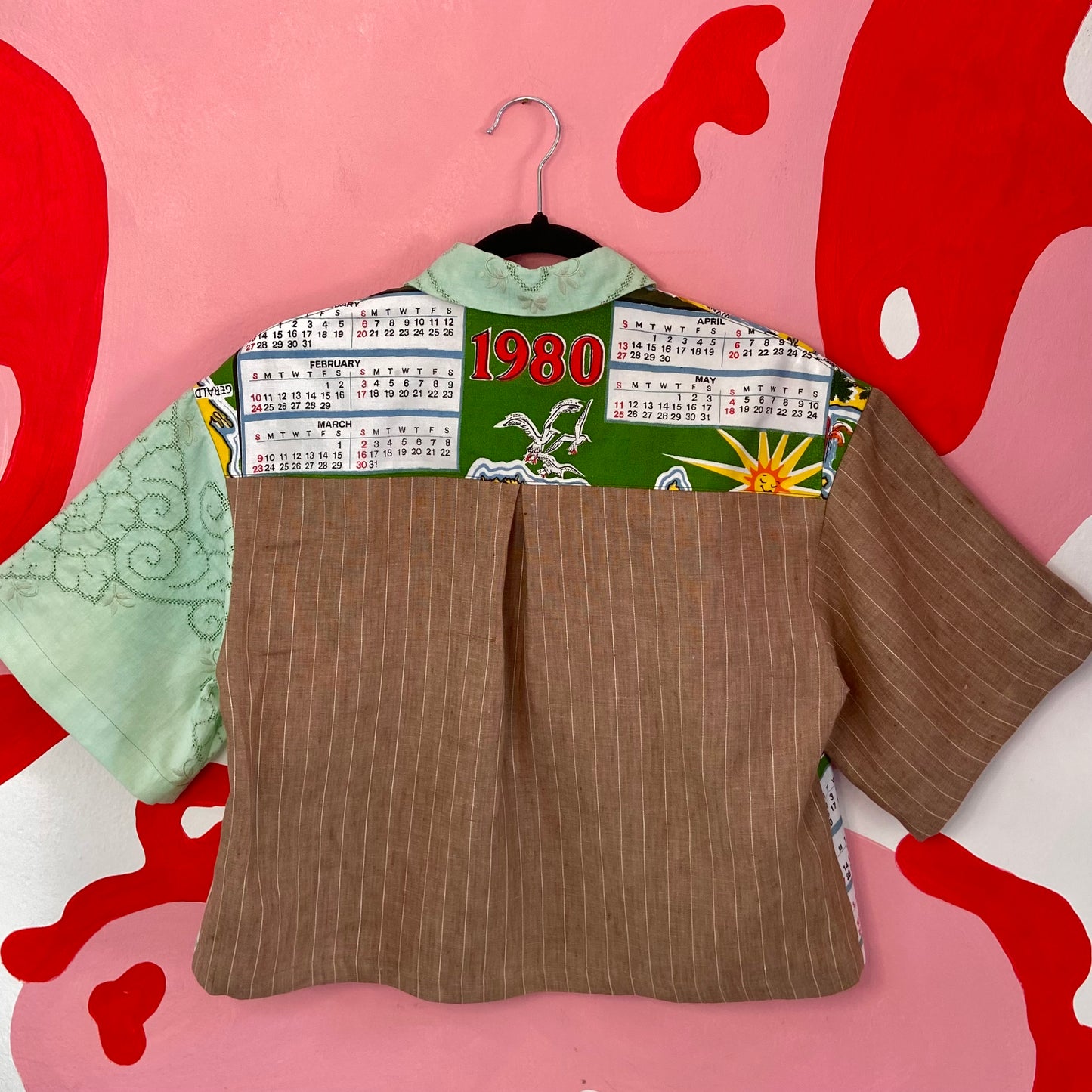 'Across the World' Button-Up