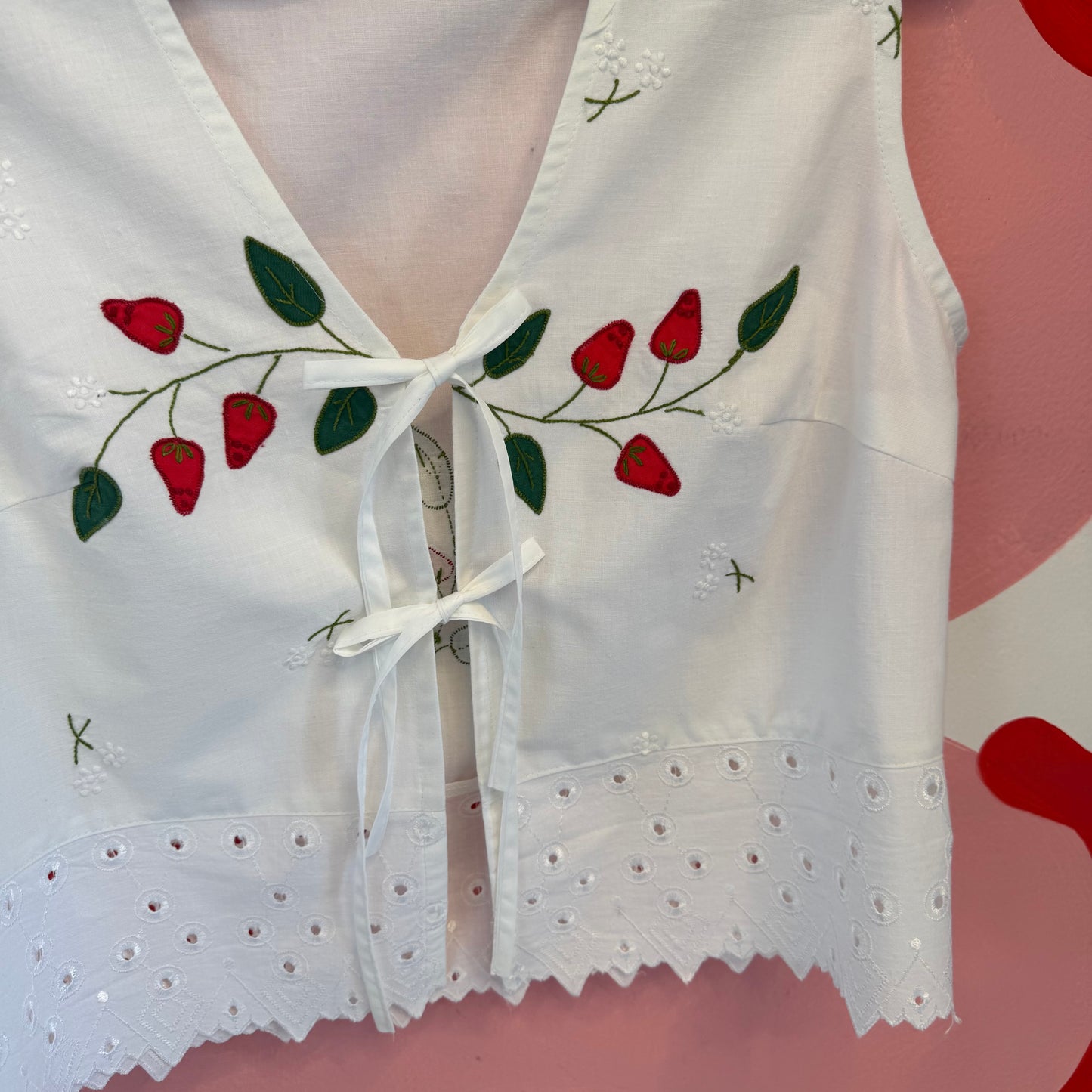 Strawberry Stitched Vest Vol.1