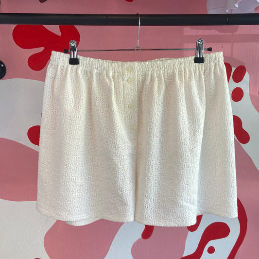 Rosy White Boxer Shorts