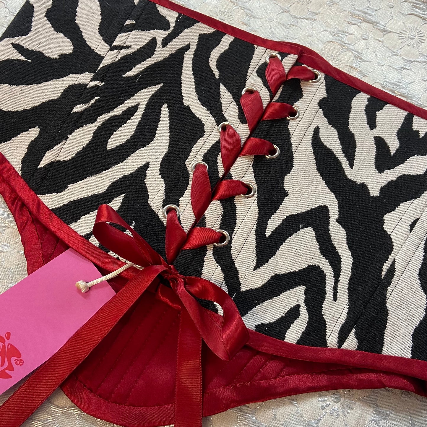 Zebra Corset - Holiday Gift!